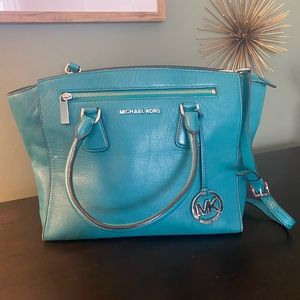 Michael Kors Turquoise Purse